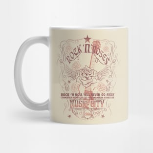 Rock & Roses Music City Mug